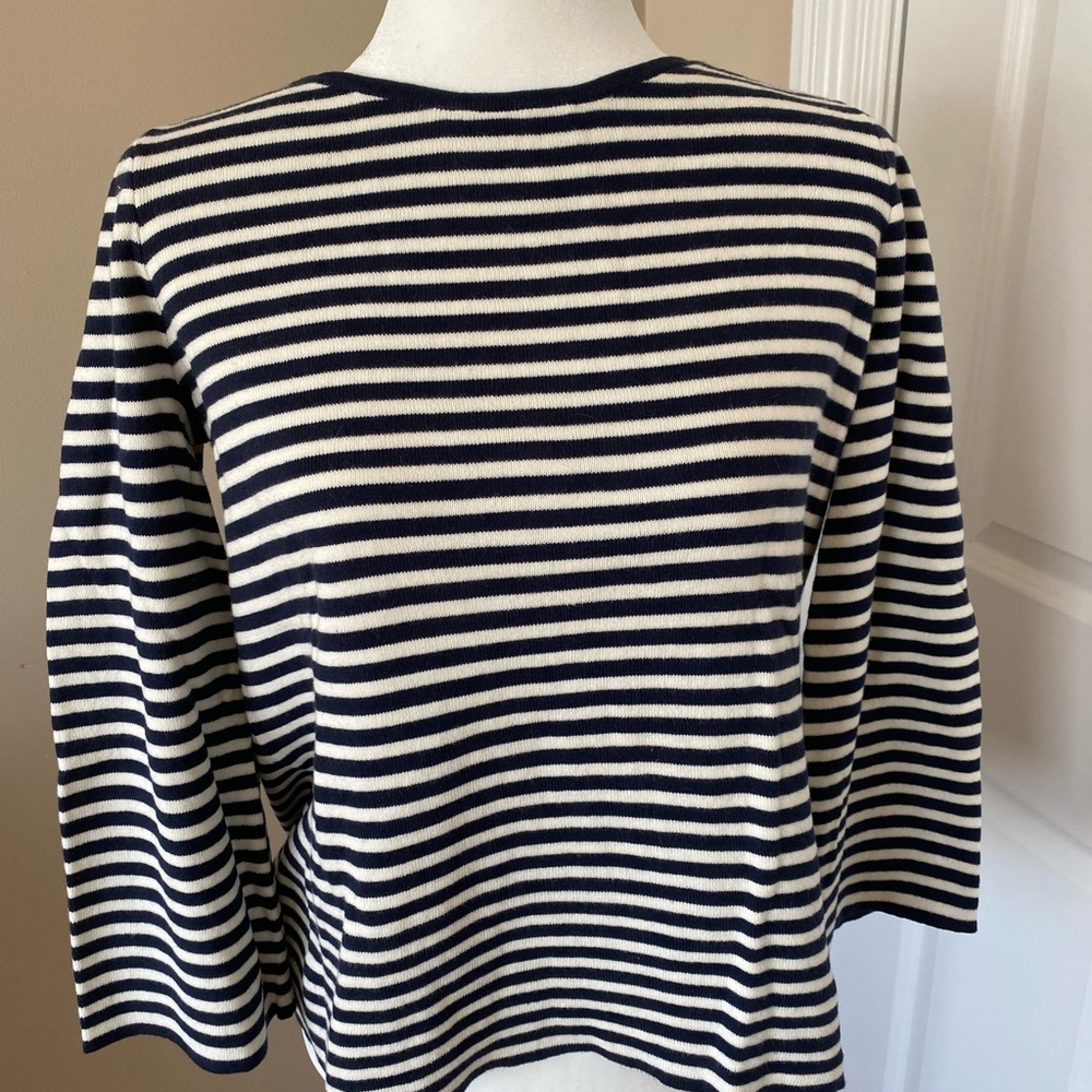 NWT Gap Ladies Sweater - Sz. Small - Navy/ White Stripe